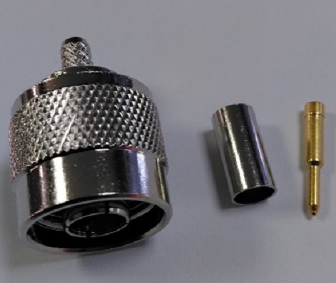 N ERKEK RG58 (CRIMP) SIKMALI KONNEKTÖR