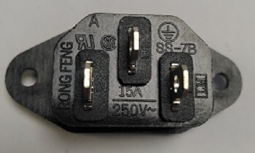 CA-101 POWER KONNEKTÖR,ERKEK,KULAKLI