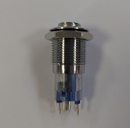 509M 16A-I 16MM METAL ANAHTAR IŞIKLI IP67