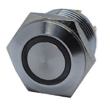 509M 16A-I 16MM METAL BUTON IŞIKLI IP67