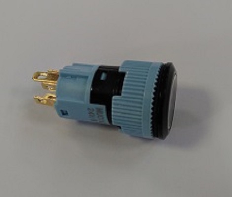 509P 16B-I 16MM PLASTİK BUTON (YAYLI) IŞIKLI IP67