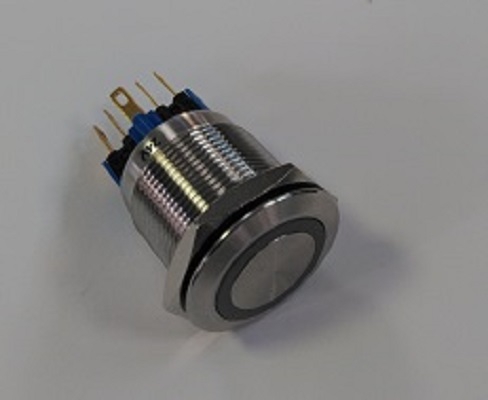 509M 22B-I 22MM METAL ANAHTAR IŞIKLI IP67