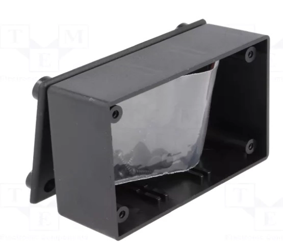 G-1020BF  54X83X30 MM  MONTAJ KULAKLI İTHAL EL TİPİ PLASTİK PROJE KUTUSU 