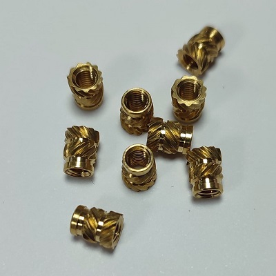 M3x5,75 (A-651 Muadili) mm Pirinç İnsert Somun 100 Ad.