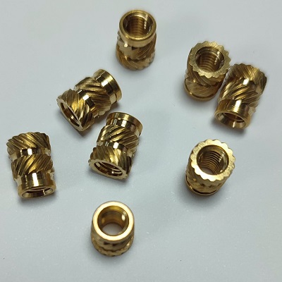M4X8 mm  ,A-650 MUADİLİ Pirinç İnsert Somun 100 Ad.