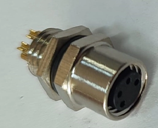 M8 4 PİN PANEL DİŞİ SIZDIRMAZ KONNEKTÖR
