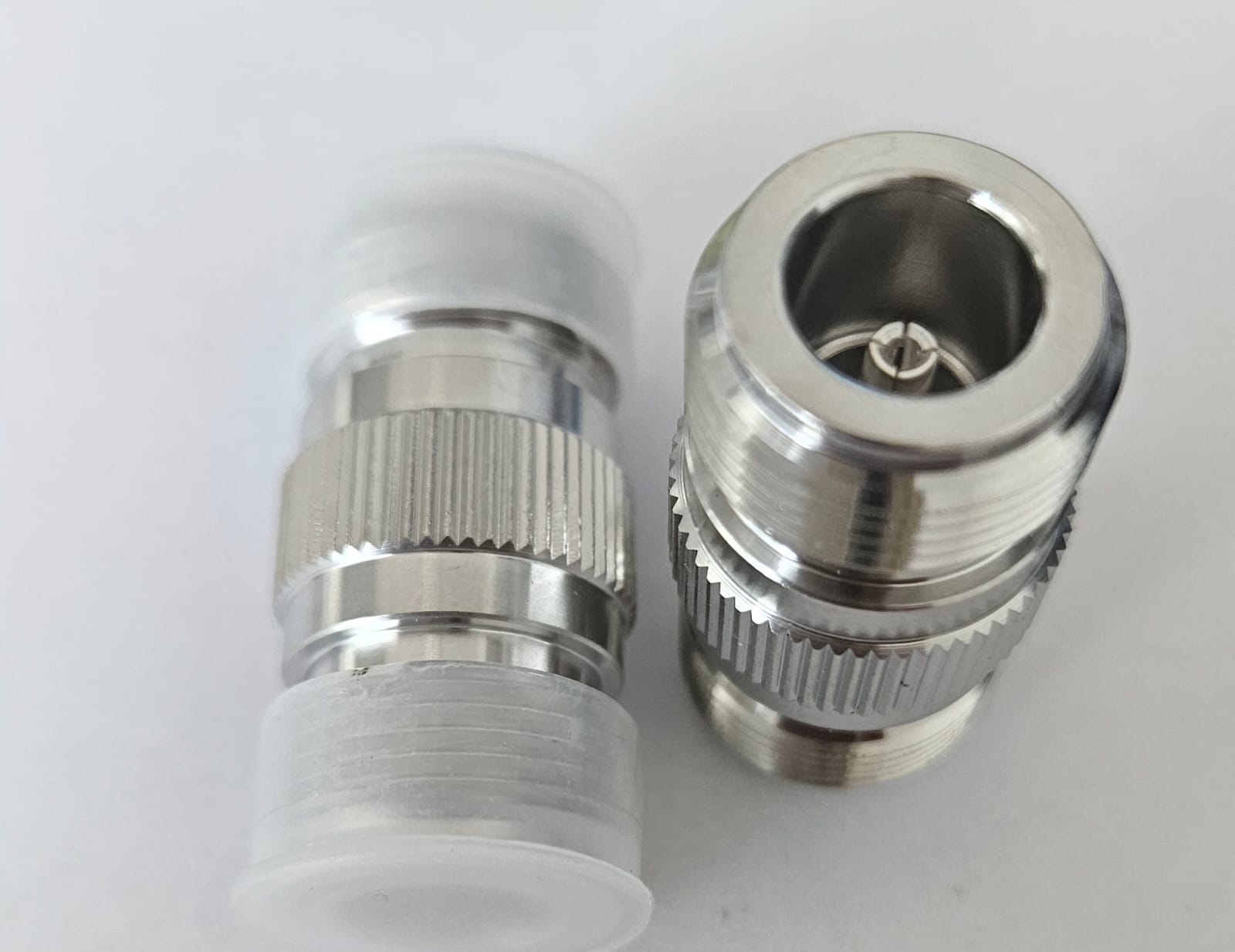 N DİŞİ-DİŞİ KONNEKTÖR GÜMÜŞ KONTAK