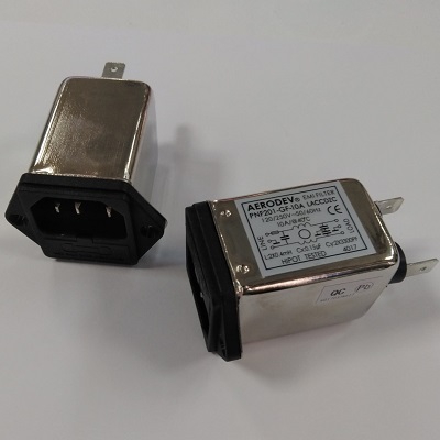 EMI FİLTRELİ SİGORTALI IEC KONNEKTÖR 6A
