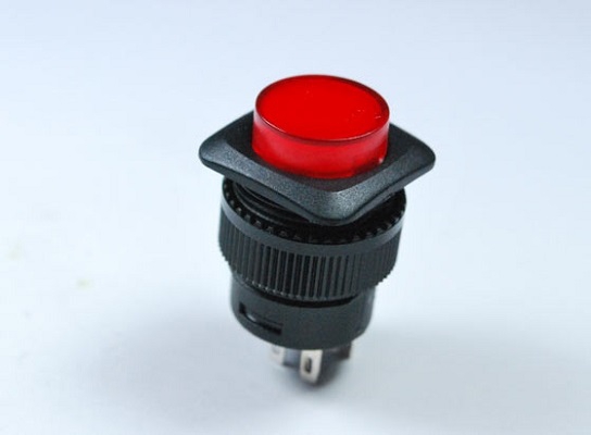 R18-508A IŞIKLI (12V) ANAHTAR (KALICI)