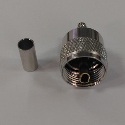 UHF ERKEK RG58 CRİMP KONNEKTÖR (PL-259)