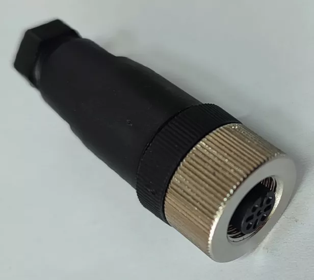 M12 5 PİN KABLO DİŞİ SIZDIRMAZ KONNEKTÖR
