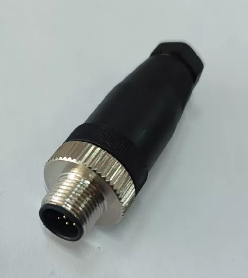 M12 8 PİN KABLO ERKEK SIZDIRMAZ KONNEKTÖR
