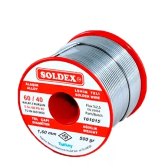 SOLDEX 1,6 MM SN60/PB40 500 GR LEHİM TELİ