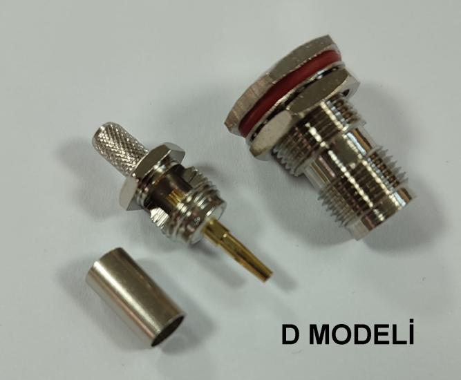 TNC DİŞİ PANEL TİP RG58 CRIMP