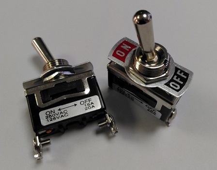 T901-A POWER TOGGLE ANAHTAR 2 BAC.ON-OFF