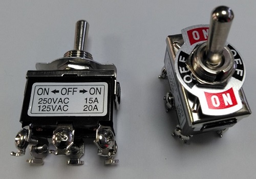 T902-C POWER TOGGLE ANAHTAR 6 BAC.ON-OFF-ON