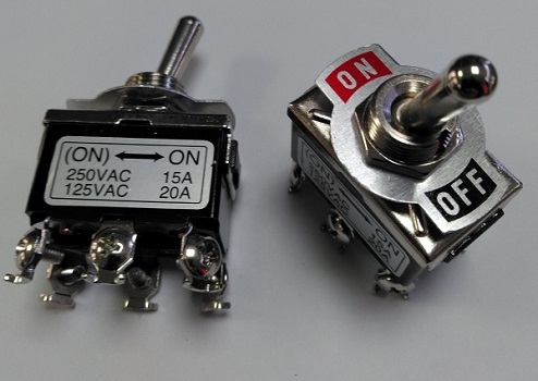 T902-N POWER TOGGLE ANAHTAR 6 BAC.(ON)-OFF-