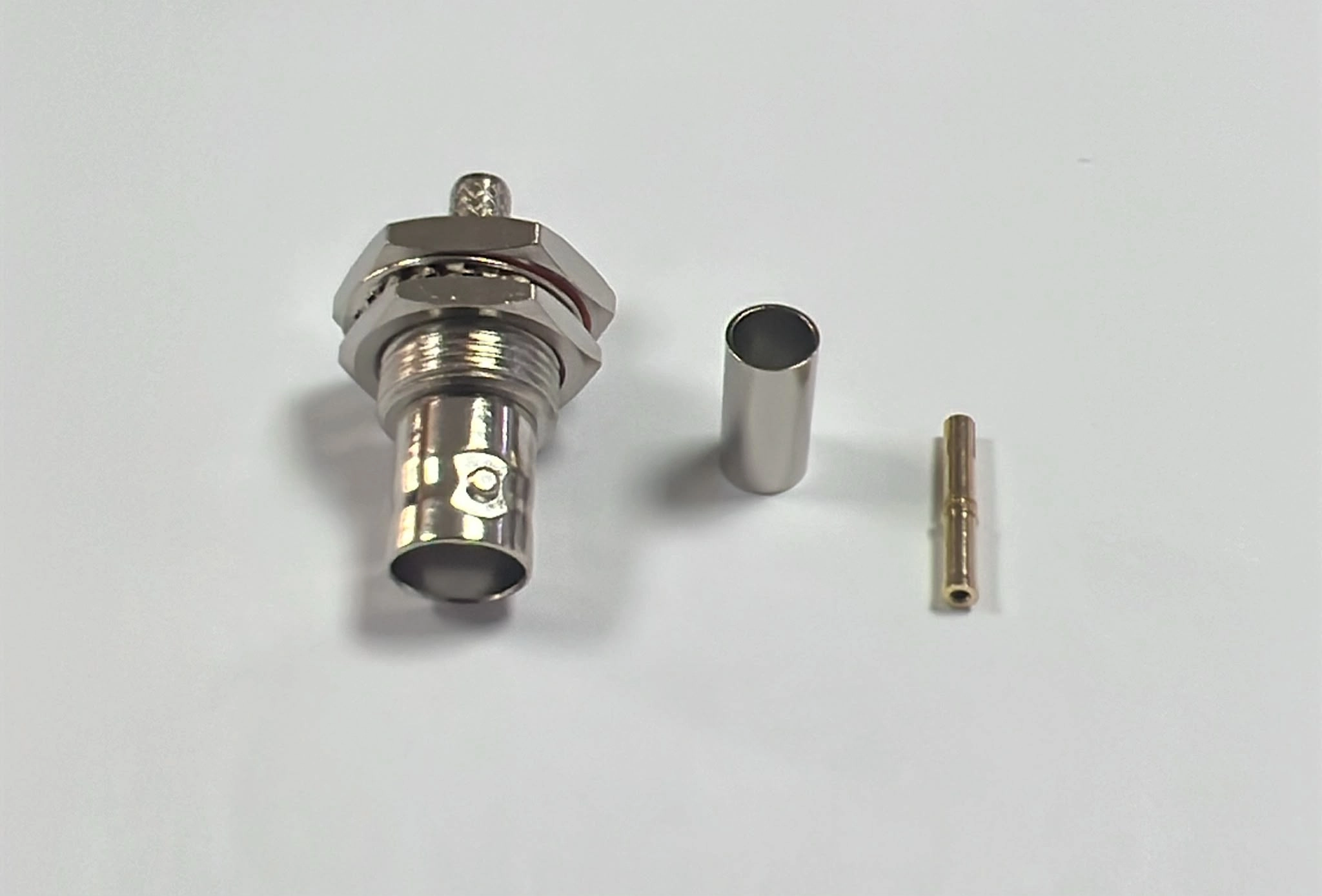 BNC DİŞİ RG-58 CRIMP PANEL MONTAJ KONNEKTÖR