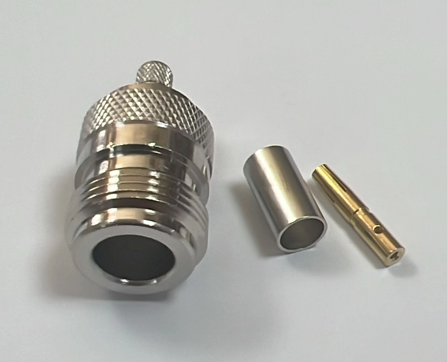 N DİŞİ RG58  (CRIMP) SIKMALI KONNEKTÖR 